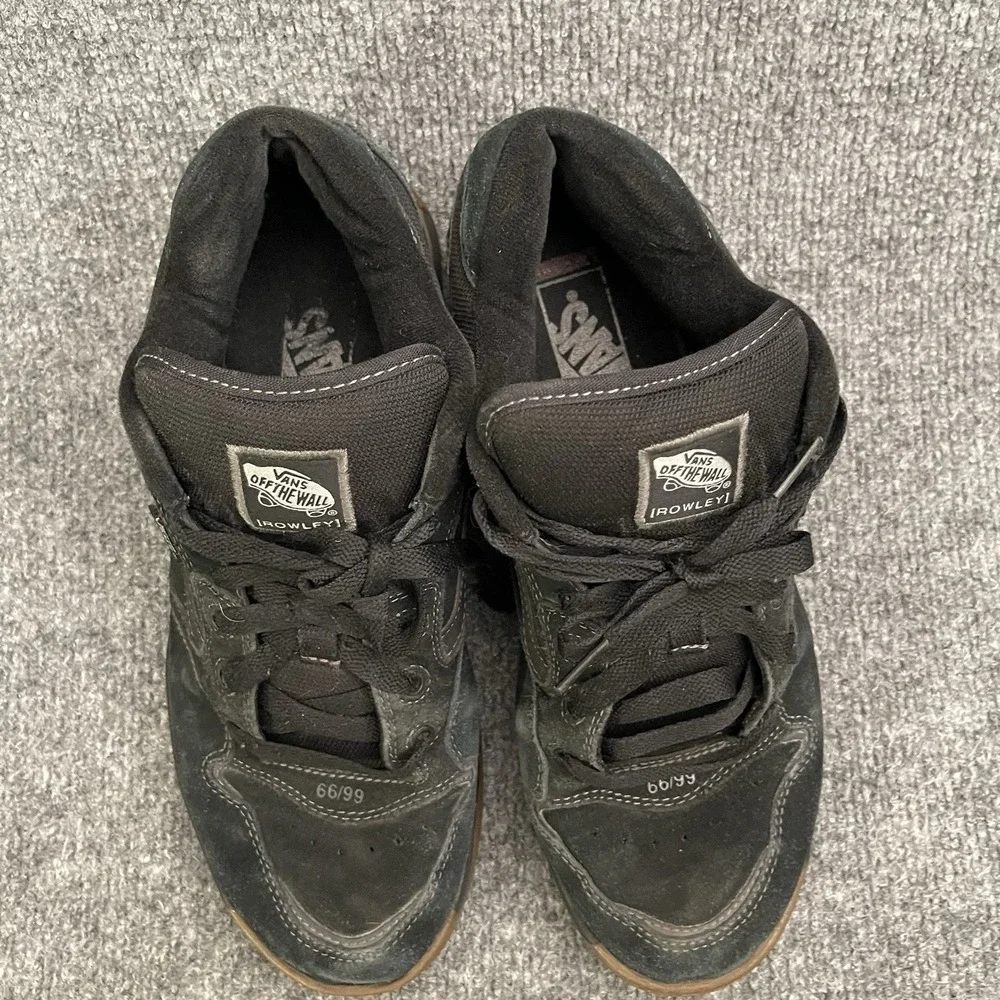 Vans Rowley XLT Blackout Gum Shoes Men's Sz 11 VN000D1G1OJ